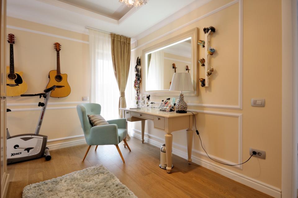 Eleganţa şi rafinamentul, puse în valoare de lemnul natural de stejar