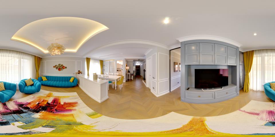 Eleganţa şi rafinamentul, puse în valoare de lemnul natural de stejar