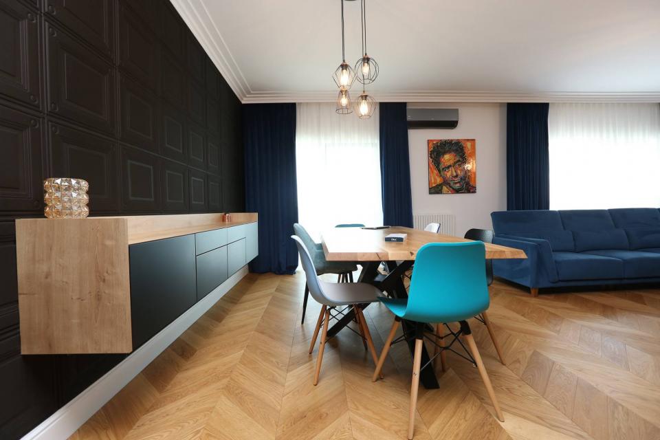 Parchetul de stejar, vedeta proiectului Woodcore din Emerald Residences