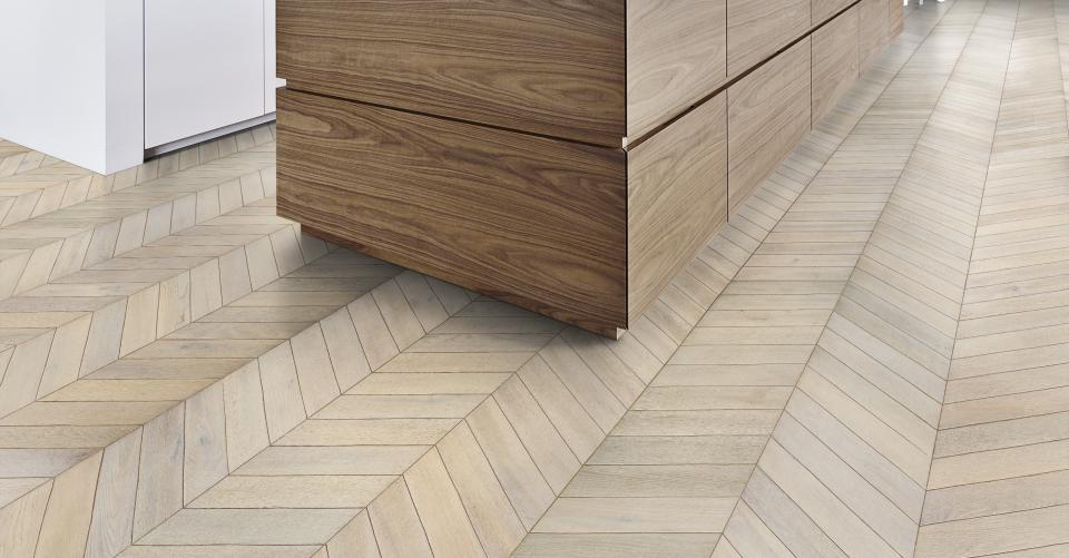 Stejar Chevron white