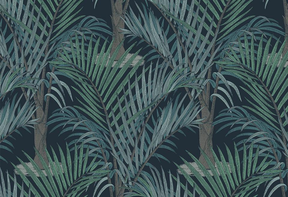HOOKED ON WALLS-Jungle Jive-Palma-36532